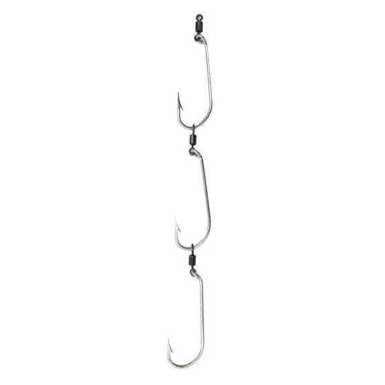 Mustad Deluxe Swivel Gang Hooks 3 Mustad Deluxe Swivel Gang Hooks