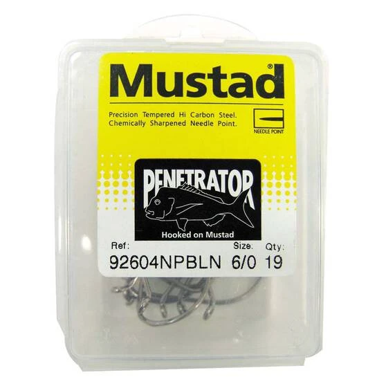 Mustad Penetrator Hooks 3 Mustad Penetrator Hooks
