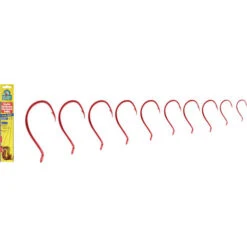 Neptune Snelled Red Anodised Beak Hook Rig