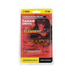 Wigston Tassie Devil Hard Body Lure 13.5G 3 Pack