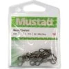 Mustad Barrel Black Swivel -Fishing Store BCF 569058 hi res