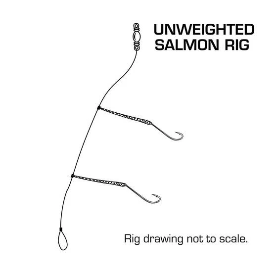 Pryml Unweighted Salmon Rig 3 Pryml Unweighted Salmon Rig