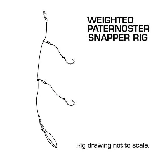Pryml Weighted Snapper Paternoster Rig 3 Pryml Weighted Snapper Paternoster Rig