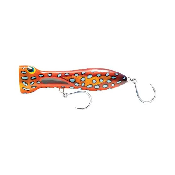 Nomad Chug Norris Surface Popper Lure 12cm Coral Trout 3 Nomad Chug Norris Surface Popper Lure 12cm Coral Trout