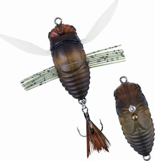Duo Realis Shinmushi Cicada Surface Lure 4cm Semigara 3 Duo Realis Shinmushi Cicada Surface Lure 4cm Semigara