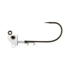 Samaki Mega Bomb Shad Soft Plastic Lure 7in Pearl White