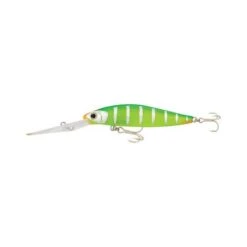 Samaki Redic DS Jerkbait Hard Body Lure 10cm Lime Tiger UV
