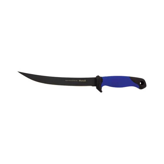 Mustad Filleting Knife With Sheath 9in 3 Mustad Filleting Knife With Sheath 9in