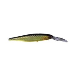 Jackall Squirrel Super Double Deep Hard Body Lure 115mm HL Sparkle Gold Black