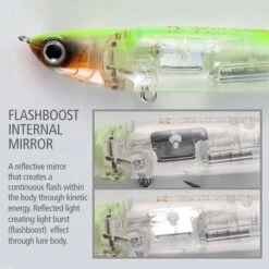 Shimano Bantam Jijil Flash Boost Surface Lure 115mm Clear OK -Fishing Store BCF 619075 01 clearok hi res