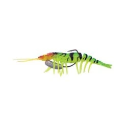 Zerek Live Shrimp Hotlegs Soft Plastic Lure 4in COL 22