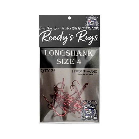 Reedy's Long Shank Hook 25 Pack 3 Reedy's Long Shank Hook 25 Pack