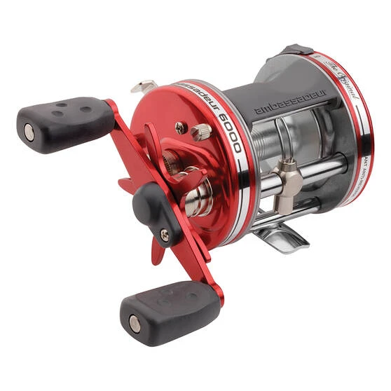 Abu Garcia Ambassadeur 6000 Red Baitcast Reel 3 Abu Garcia Ambassadeur 6000 Red Baitcast Reel