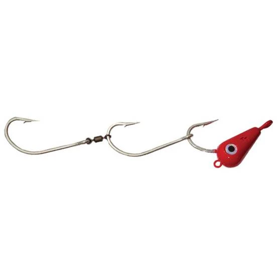 TT Lures Trolling Bait Rig 8/0 Red 3 TT Lures Trolling Bait Rig 8/0 Red