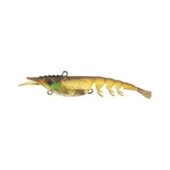 Berkley Shimma Shrimp Soft Vibe Lure 100mm Olive Shrimp