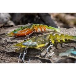 Berkley Shimma Shrimp Soft Vibe Lure 120mm Nuclear Shrimp -Fishing Store BCF 623138 02 nuclearshrimp hi res