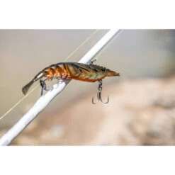 Berkley Shimma Shrimp Soft Vibe Lure 120mm Nuclear Shrimp -Fishing Store BCF 623138 03 nuclearshrimp hi res