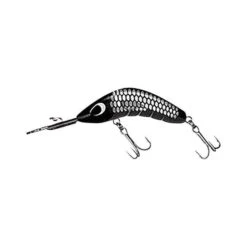 Predatek Boomerang Deep 80mm Hardbody Lure Black Beetle