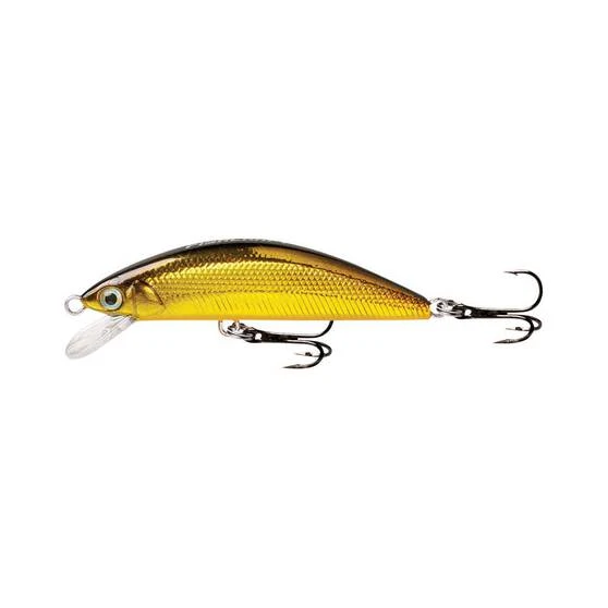 Fishcraft Feisty Minnow Hard Body Lure 55mm Black And Gold 3 Fishcraft Feisty Minnow Hard Body Lure 55mm Black And Gold