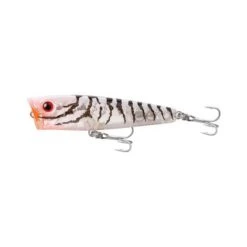 Fishcraft Snoop Pop Surface Lure 80mm Clear Tiger