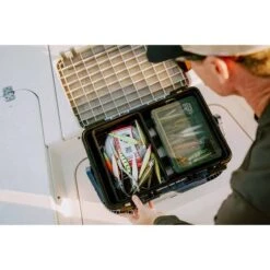 Meiho Bucket Mouth 9000 Tackle Box Black -Fishing Store BCF 642182 02 black hi res