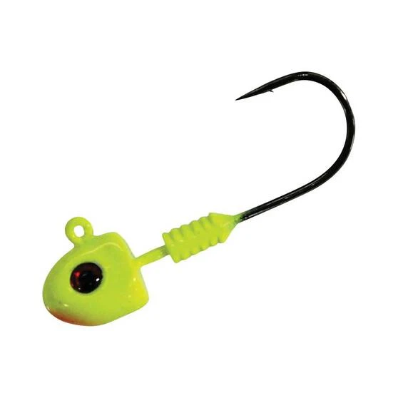Tackle Tactics Demonz Jig Head Chartreuse 3 Pack 3 Tackle Tactics Demonz Jig Head Chartreuse 3 Pack