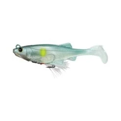 Biwaa Kapsiz Kast HD Soft Plastic Lure 9in Ghost Silver