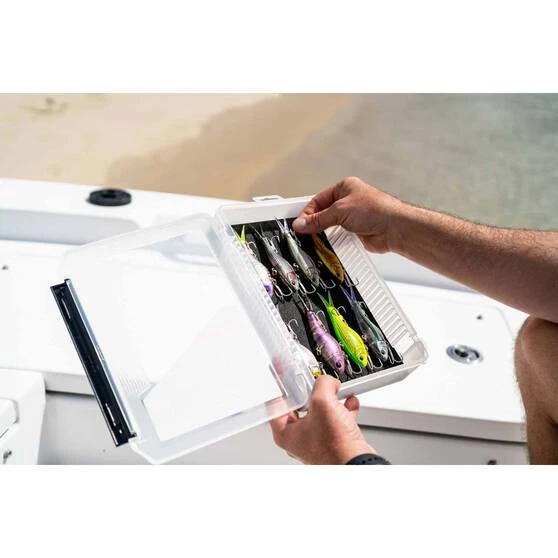 Meiho Slit Foam 3020NDDM Tackle Box Clear 6 Meiho Slit Foam 3020NDDM Tackle Box Clear - Image 4