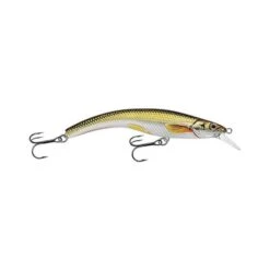 Livetarget Smelt Banana Bait Shallow Dive Hard Body Lure 3.6in Gold Black