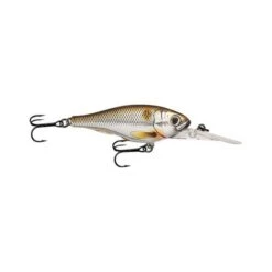 Livetarget Shad Crankbait Hardbody Lure 2.5in Silver Bronze