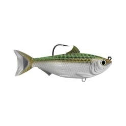 Livetarget Sardine Swimbait Lure 3.5in Silver Green