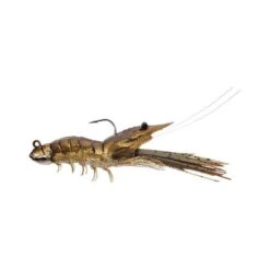 Livetarget Fleeing Shrimp Soft Plastic Lure 3.5in Sand Shrimp