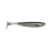 Livetarget Slow-Roll Mullet Soft Plastic Lure 4in Silver Black -Fishing Store BCF 644411 silverblack hi res