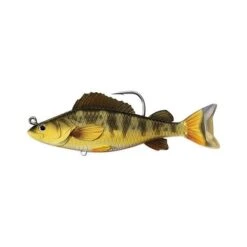 Livetarget Yellow Perch Swimbait Lure 133mm Gold Olive