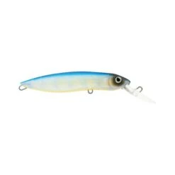 Atomic Hardz Power Minnow Deep Hard Body Lure 100mm Blue Hoo