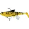 Molix Shad Soft Plastic Lure 120mm Black Gold -Fishing Store BCF 653359 blackgold hi res